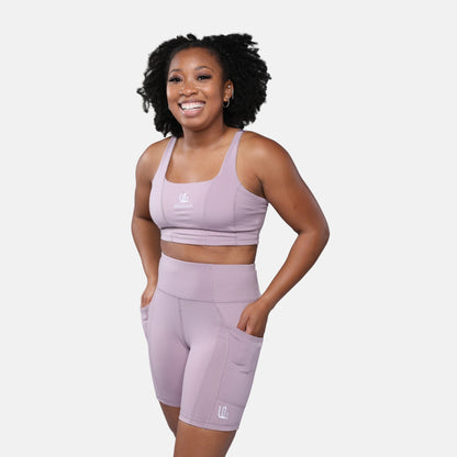 Curved Biker Shorts