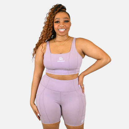 Curved Biker Shorts